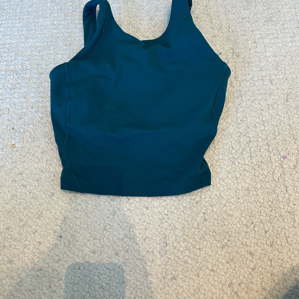 Lululemon Teal Sleeveless Top